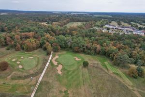 Chantilly (Vineuil) 8th Green Aerial